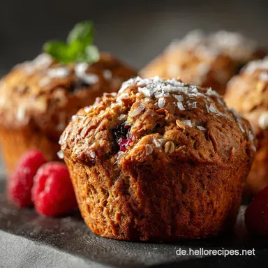 Gesunde Muffins: Saftige Vollwert-Variante ohne Zucker Rezeptkarte