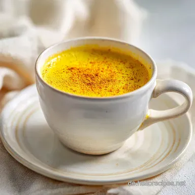 Goldene Milch Rezept mit Kurkuma in 10 Minuten Rezeptkarte