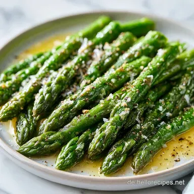 Gr&uuml;ner Spargel In 15 Minuten: Knusprig Rezeptkarte