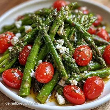 Gr&uuml;ner Spargelsalat Dressing mit Zitrone Rezeptkarte