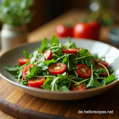 Grüner Kräutersalat mit Erbsen Das FrühlingsGlück mit BlitzZwiebeln Rezeptkarte