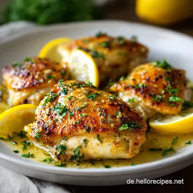 H&auml;hnchen in Rahmso&szlig;e f&uuml;r 4 Portionen Rezeptkarte