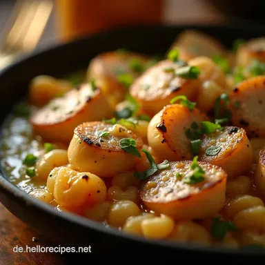 Saftiges Huhn und Reis im Reiskocher Einfaches Abendessen Rezeptkarte
