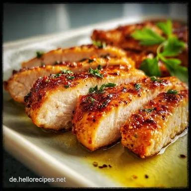 Hähnchenbrustfilet im Backofen Saftig Ohne Anbraten Rezeptkarte