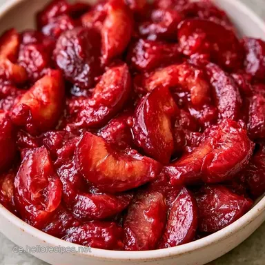 Zwetschgenmarmelade mit Zimt Rezeptkarte