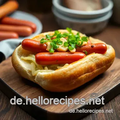 Heiße Liebe im Weckerl: Das perfekte Hot Dog Weckerl für deinen Grillabend Rezeptkarte