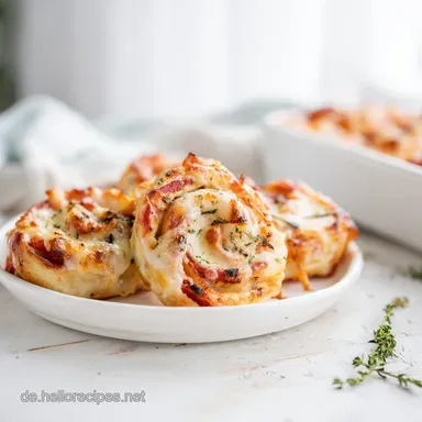 Fingerfood Pizzaschnecken f&uuml;r 12 G&auml;ste Rezeptkarte