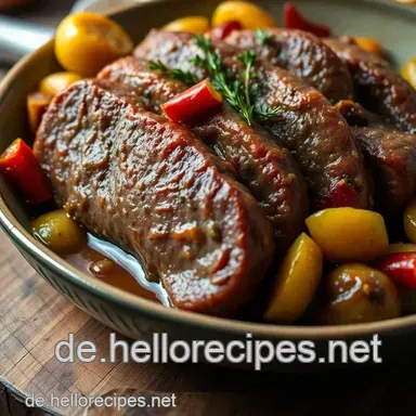 Herzhafte Rouladen: Welches Gemüse passt zu Rouladen außer Rotkohl? Rezeptkarte