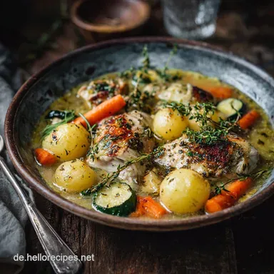 Gemse Eintopf Zarter Alpiner Klassiker f&uuml;r kalte Tage Seelenw&auml;rmer K&uuml;che Rezeptkarte