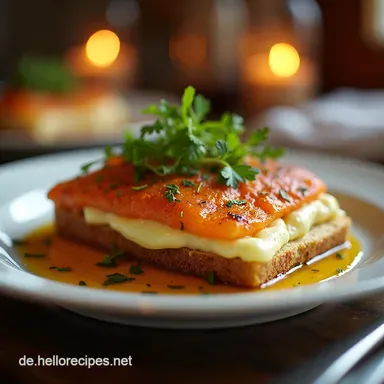 ThunfischK&auml;seToast Mein liebstes &Uuml;berbackenes Thunfischbrot Rezeptkarte