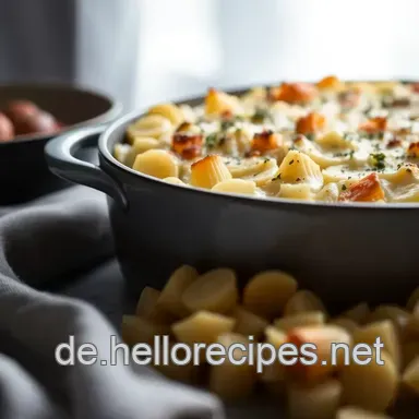 Herzhaftes Kartoffelgratin – Der perfekte Komfortklassiker! Rezeptkarte