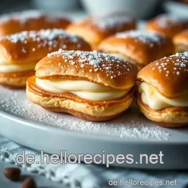 Himmlische Éclairs: Mein einfaches Rezept für köstliche Süßigkeiten Rezeptkarte