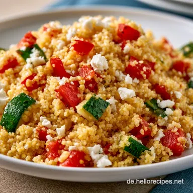 Hirse Rezept mit Gem&uuml;se in 30 Minuten Rezeptkarte
