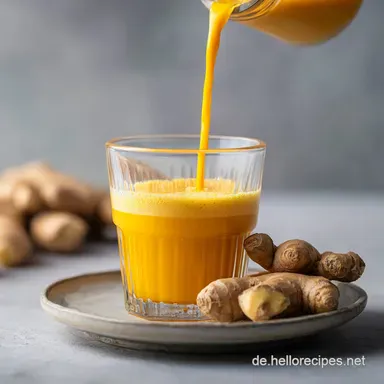 Ingwer Shot Thermomix: Kraftvoller Immun-Booster in 5 Minuten Rezeptkarte