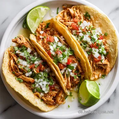 Instant Pot Chicken Tacos in 25 Minutes Rezeptkarte