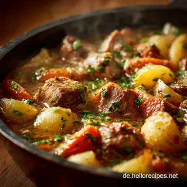 Irish Stew: Klassischer Lammeintopf Das Original Rezept Rezeptkarte