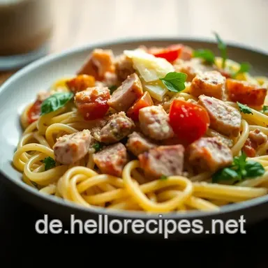 Italienischer Nudelsalat mit Schinken: So schmeckt der Sommer! Rezeptkarte