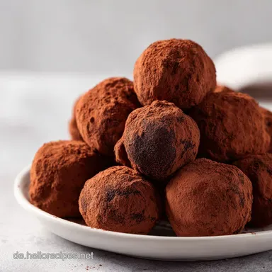 Kaffee-Tr&uuml;ffel Pralinen f&uuml;r 60 St&uuml;ck Rezeptkarte