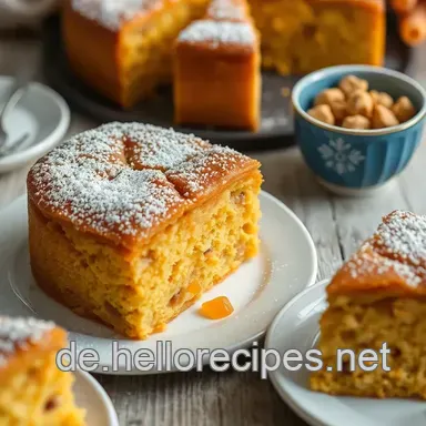 Karotten-Saft Kuchen: Oma's Rezept neu gedacht! Rezeptkarte