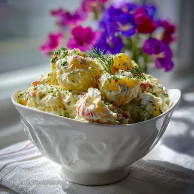 Kartoffelsalat mit Miracel Whip: Cremig-w&uuml;rziger Klassiker in 35 Minuten Rezeptkarte