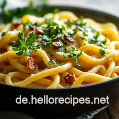 Käsespätzle Auflauf: Mein Ceranfeld Backofen Geheimtipp! Rezeptkarte