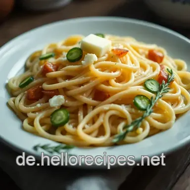Leckere Käsespätzle: Ein Herzstück der Schwäbischen Küche Rezeptkarte