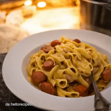 One Pot K&auml;seWurstNudeln So lecker wie bei Oma Rezeptkarte