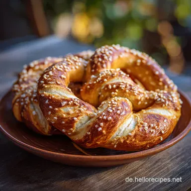Keto Butterbrezel Rezept f&uuml;r 4 Portionen Rezeptkarte
