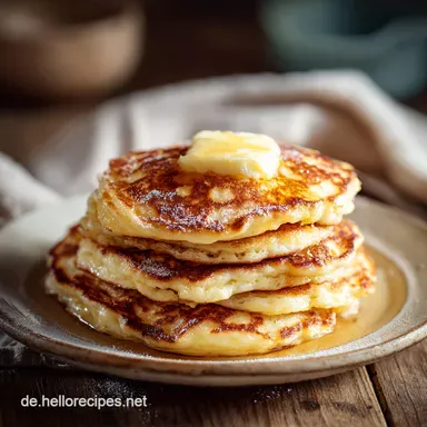 Keto Buttermilch Pfannkuchen f&uuml;r 2 Rezeptkarte