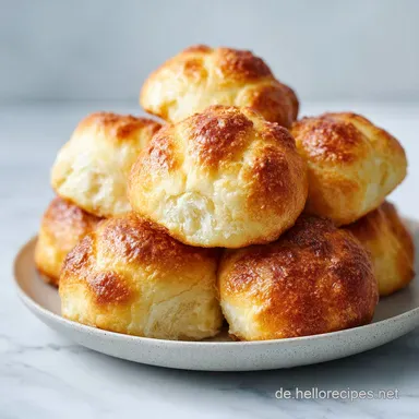 Keto Milchbr&ouml;tchen mit Flohsamenschalen in 40 Min. Rezeptkarte