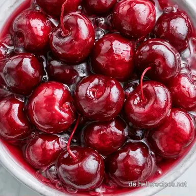 Kirschen Einkochen Im Glas in 65 Minuten Rezeptkarte