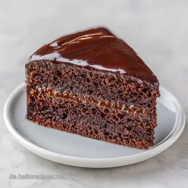 Sachertorte mit Zartbitterschokolade Rezeptkarte