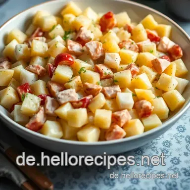 Klassischer Deutscher Kartoffelsalat: Ein Rezept für jeden Anlass Rezeptkarte