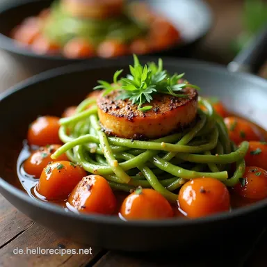 Day 14 Garlic Soy Edamame KnoblauchSojaUmami Schneller Feierabend Snack Rezeptkarte