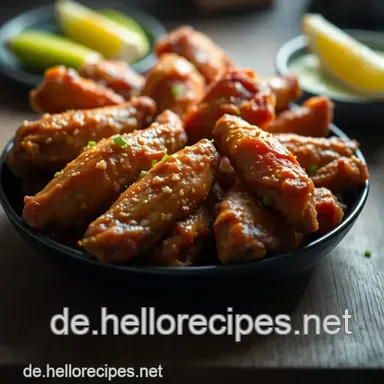 Knusprige Chicken Wings im Airfryer – Der perfekte Snack für jeden Anlass! Rezeptkarte