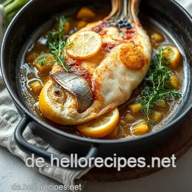 Dorade Backofen: Omas Geheimtipp für knusprig-saftigen Fisch Rezeptkarte