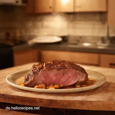 Knusprige Entenbrust braten Mein Geheimrezept mit HonigKirsch Rezeptkarte