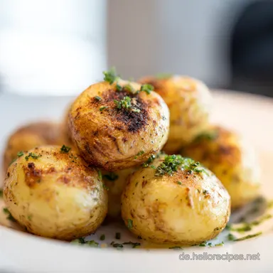 Knusprige Kartoffeln in der Heißluftfritteuse: Omas Geheimtipp! Rezeptkarte