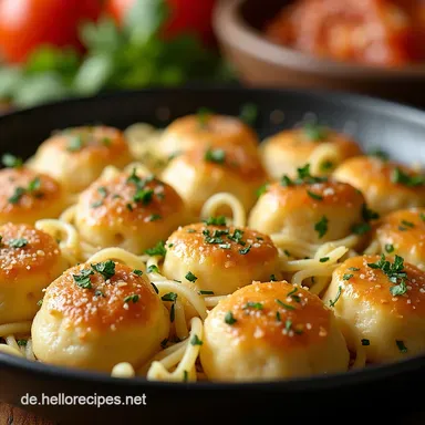 KnoblauchParmesanHähnchenHäppchen Mein einfaches Rezept für supersafte Bites Rezeptkarte