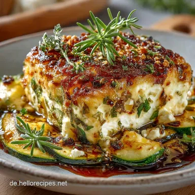 Zucchinipuffer mit Feta Das ultimative KnusperRezept f&uuml;r den Sommer Rezeptkarte