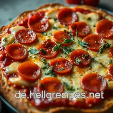 Pizza-Toast aus der Heißluftfritteuse: Knuspriger Blitzgenuss! Wie bei Oma! Rezeptkarte