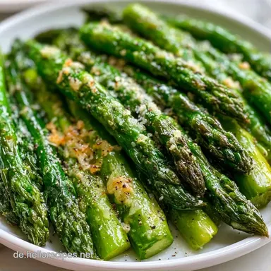 Knuspriger Gr&uuml;ner Spargel Airfryer: 29min Rezeptkarte
