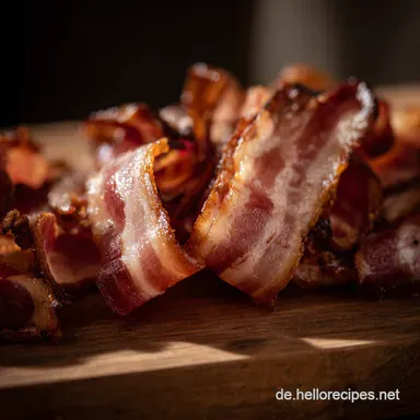 Bacon Mikrowelle: Knuspriger Speck in Minuten! Mein Trick! Rezeptkarte