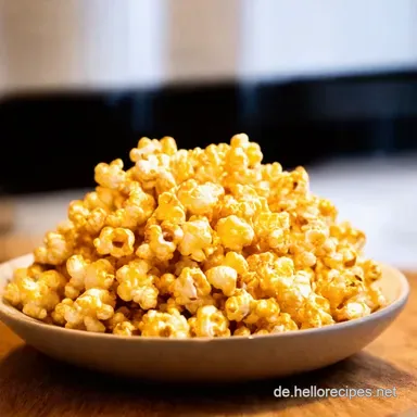 Süßes Popcorn wie auf der Wiesn Karamell Glück Rezeptkarte