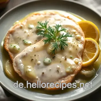 Knuspriges Seelachsfilet mit Zitronen-Dill-Sauce: Einfach und Lecker Rezeptkarte