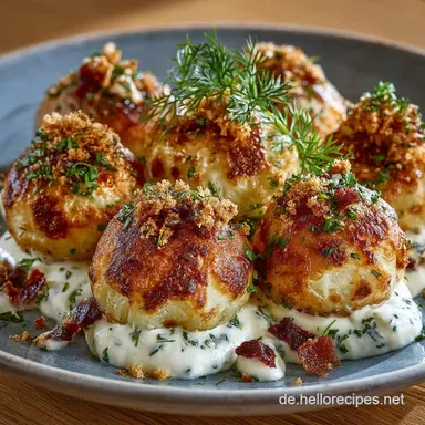 Kohlrabi K&auml;se Bomben Knusprige vegetarische LowCarbKugeln Rezeptkarte