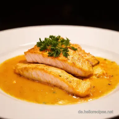 Fischrezepte aus dem Backofen Mein KräuterbutterLachs Rezept Rezeptkarte