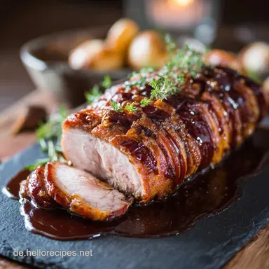 Krustenbraten: Garantiert zartes Fleisch und die knusprigste Kruste Rezeptkarte
