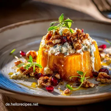 Cremiger K&uuml;rbisFetaAufstrich: Herzhaft W&uuml;rzig Rezeptkarte