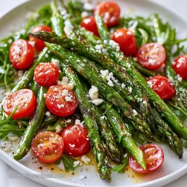 Lauwarmer Gr&uuml;ner Spargelsalat Mit Feta Rezeptkarte
